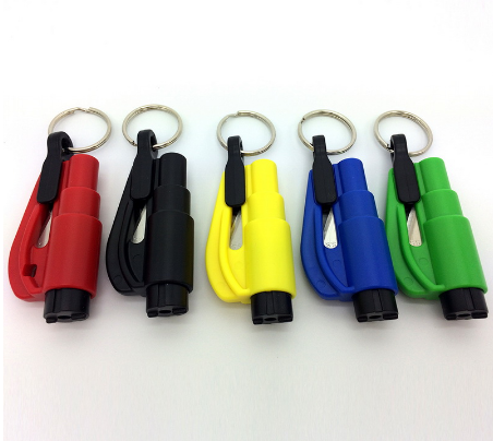 3 in 1 Emergency Mini Safety Hammer Auto Car Window Glass Breaker Seat Belt Rescue Hammer Escape Tool