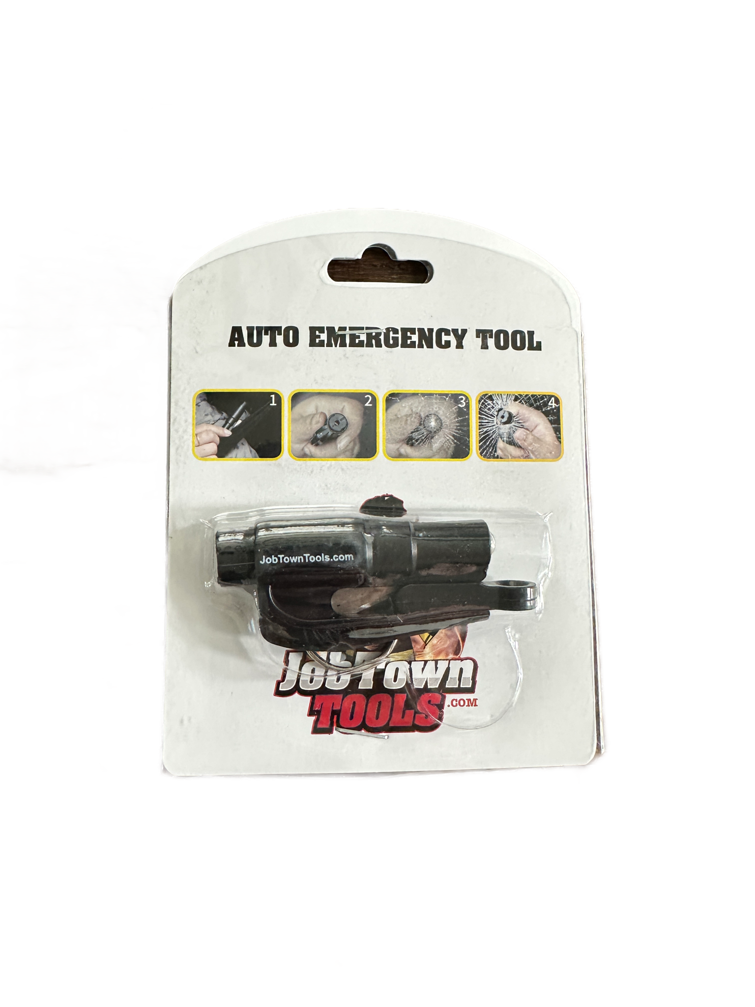 Auto Rescue Tool - Window Punch/Seatbelt Cutter Combo