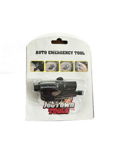 Auto Rescue Tool - Window Punch/Seatbelt Cutter Combo